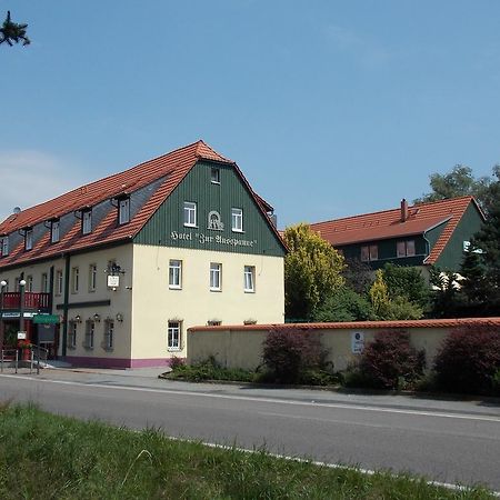 Gasthof Und Landhotel Zur Ausspanne Klipphausen Exterior foto