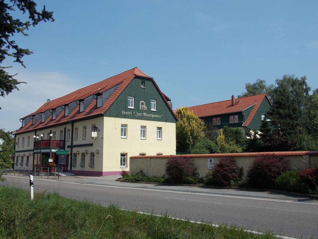 Gasthof Und Landhotel Zur Ausspanne Klipphausen Exterior foto